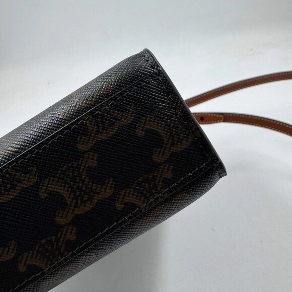 Celine Mini Vertical Cabas in Triomphe - Picture 4 of 8